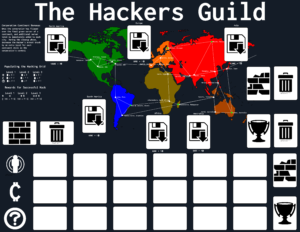 The Hackers Guild Game Board